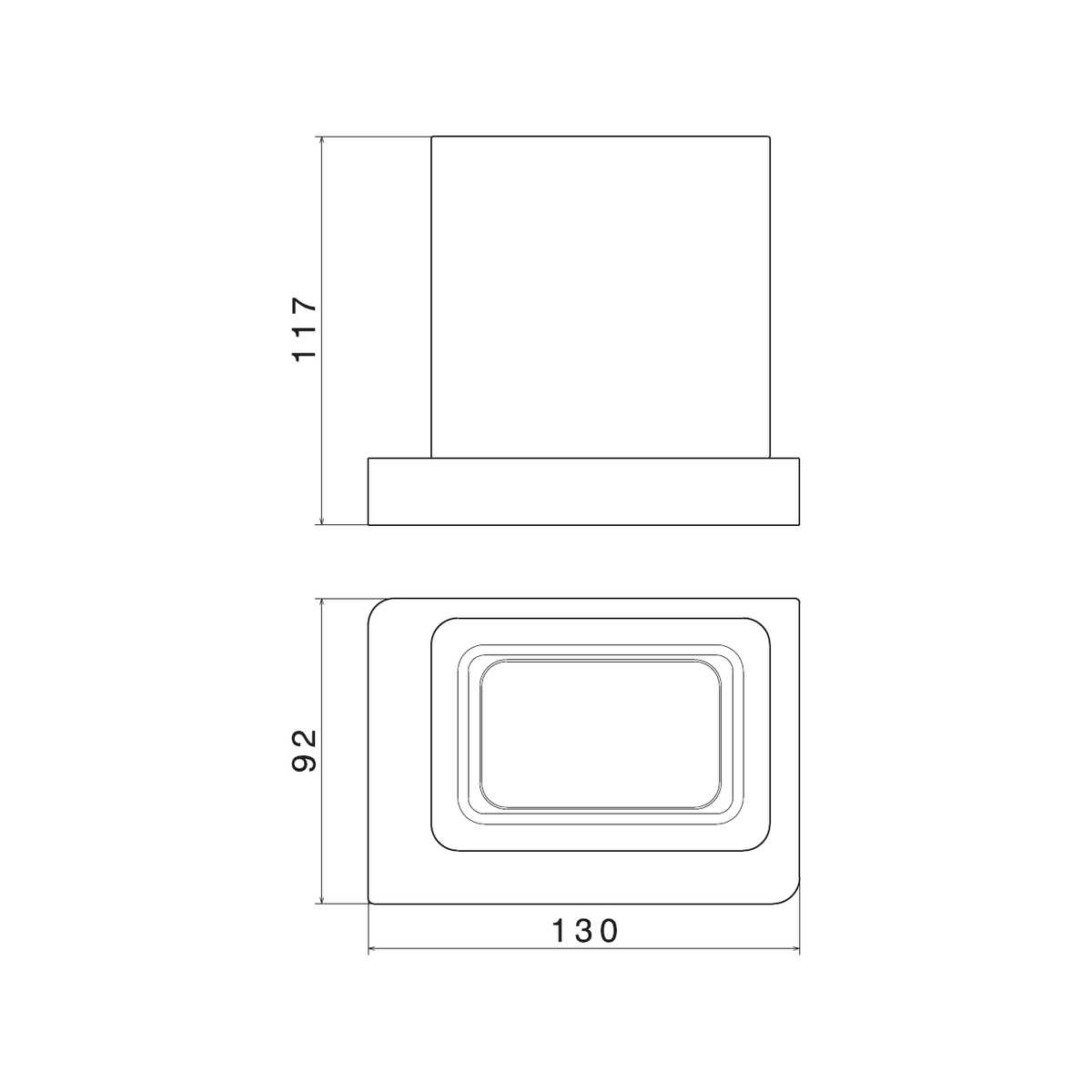 Newform 62955 - disegno tecnico