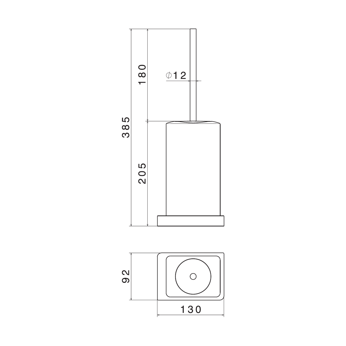 Newform 62966 - disegno tecnico