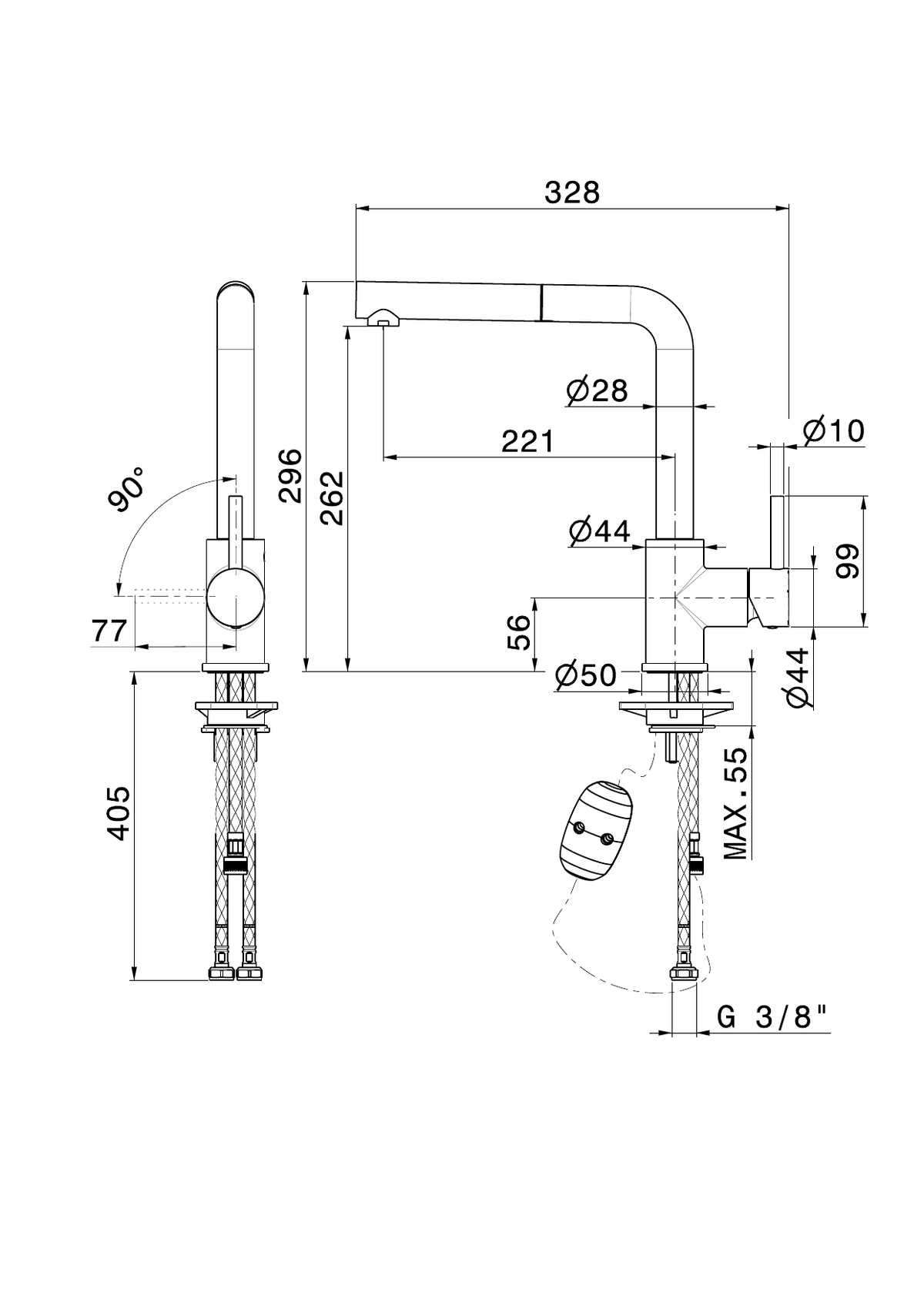 Newform 63425 - disegno tecnico