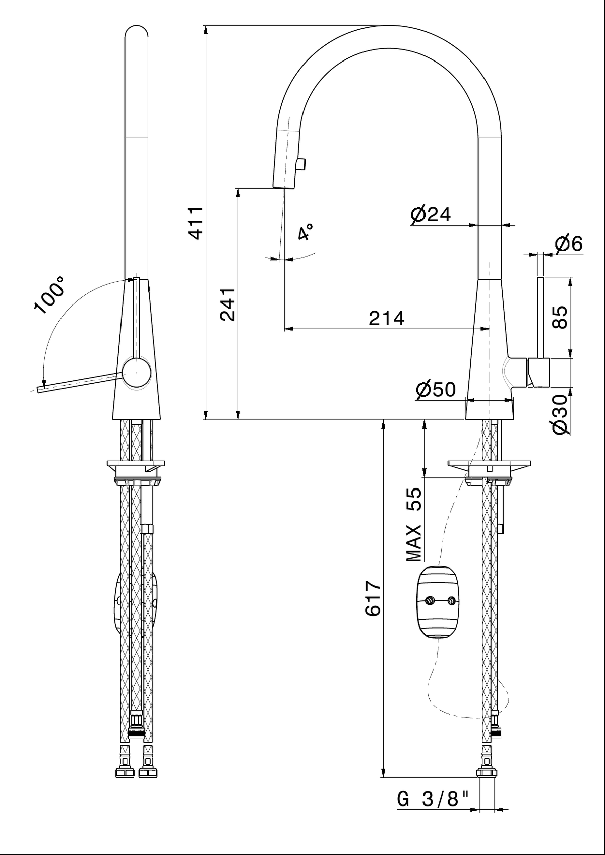 Newform 64213 - disegno tecnico
