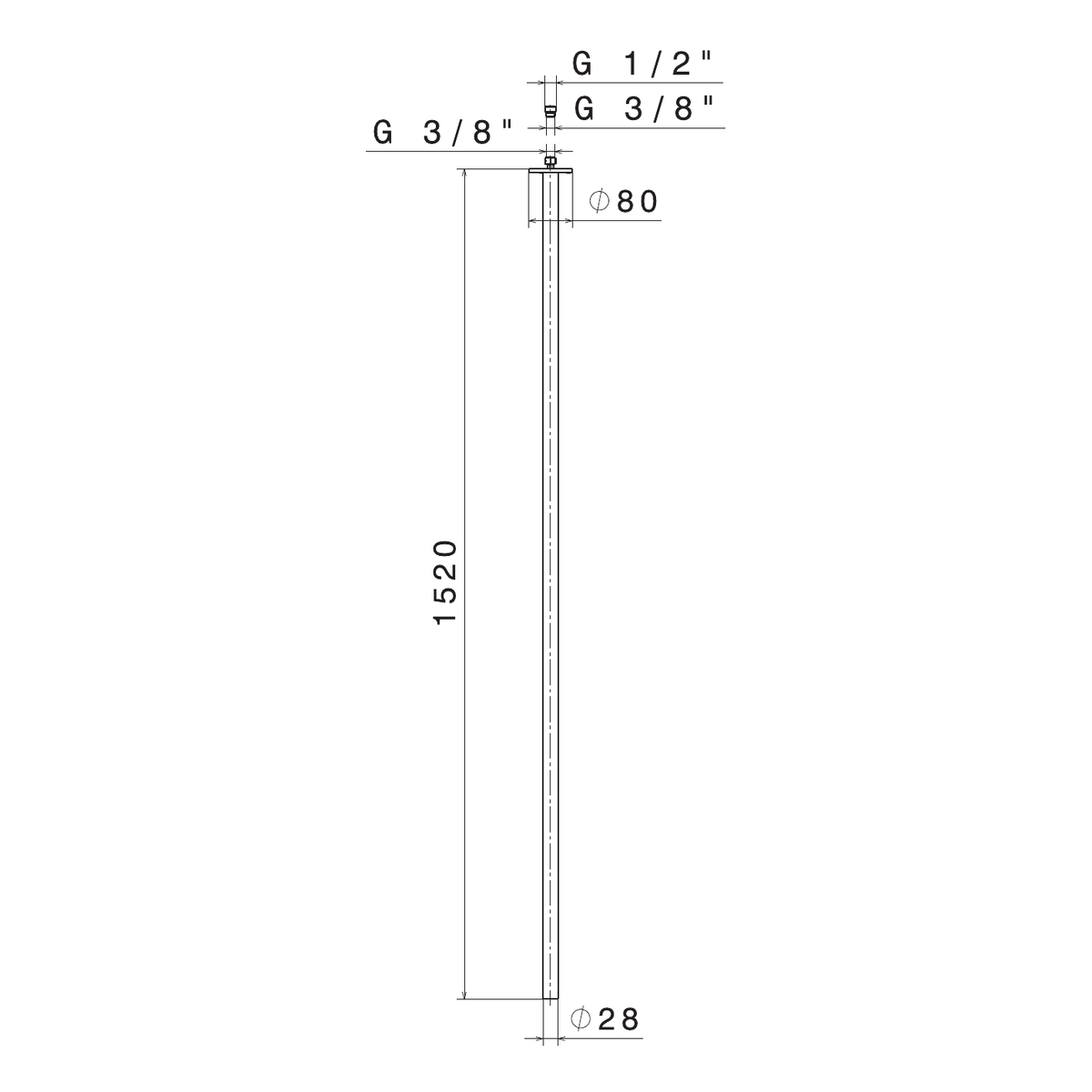 Newform 65844 - disegno tecnico