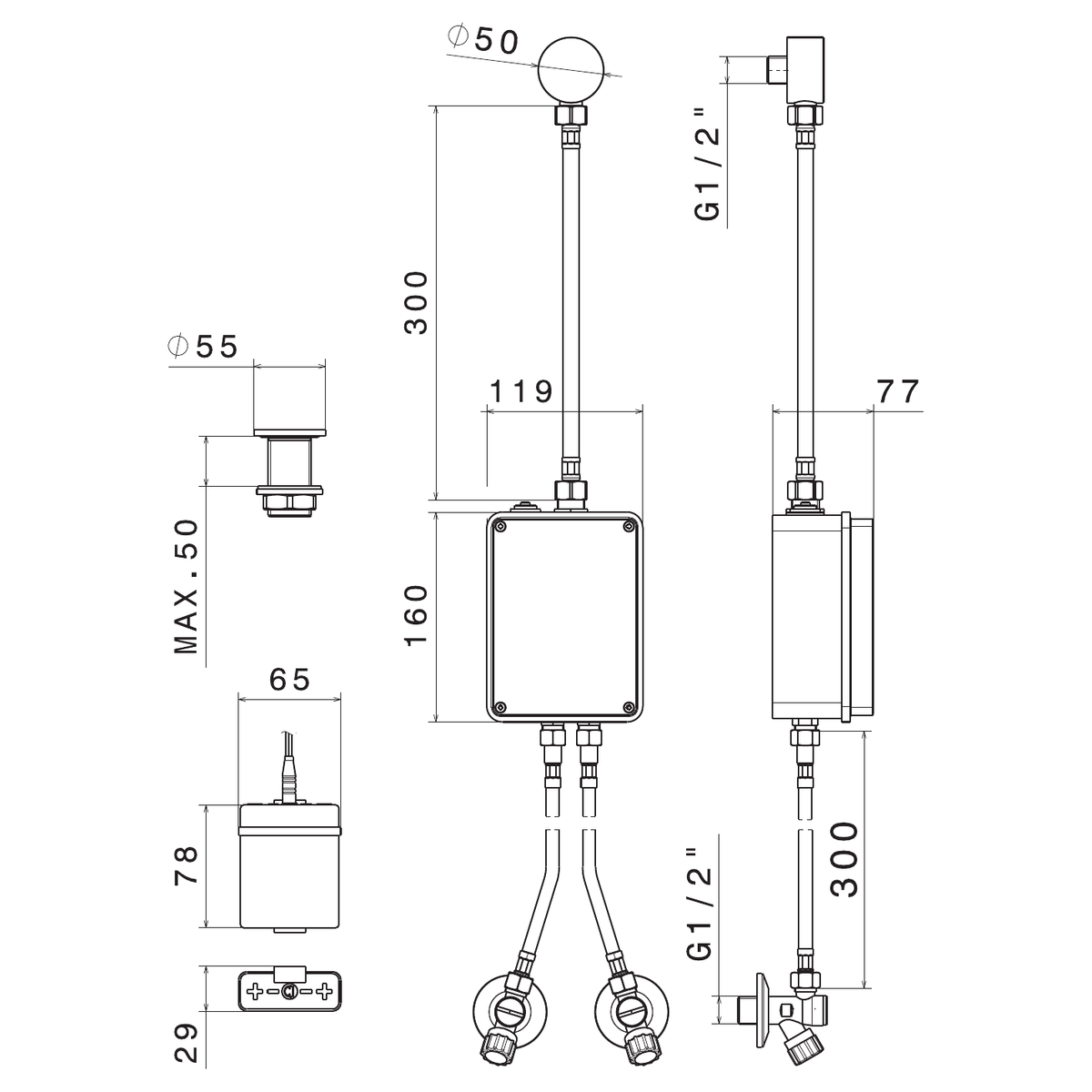 Newform 66701 - disegno tecnico