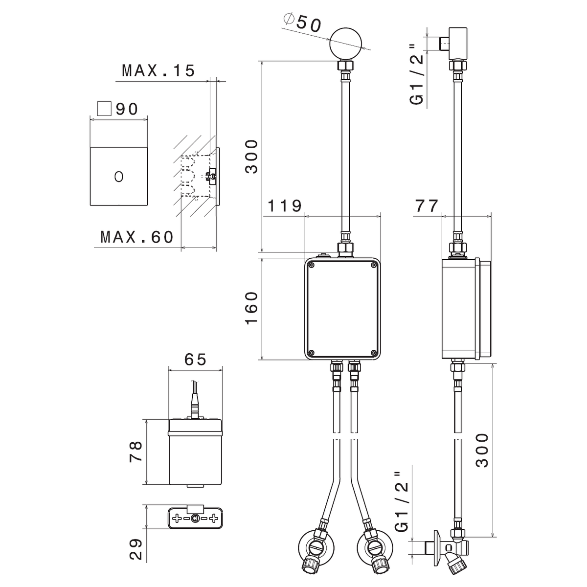 Newform 66704 - disegno tecnico