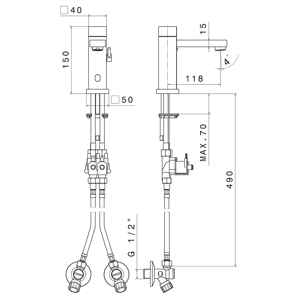 Newform 66711 - disegno tecnico