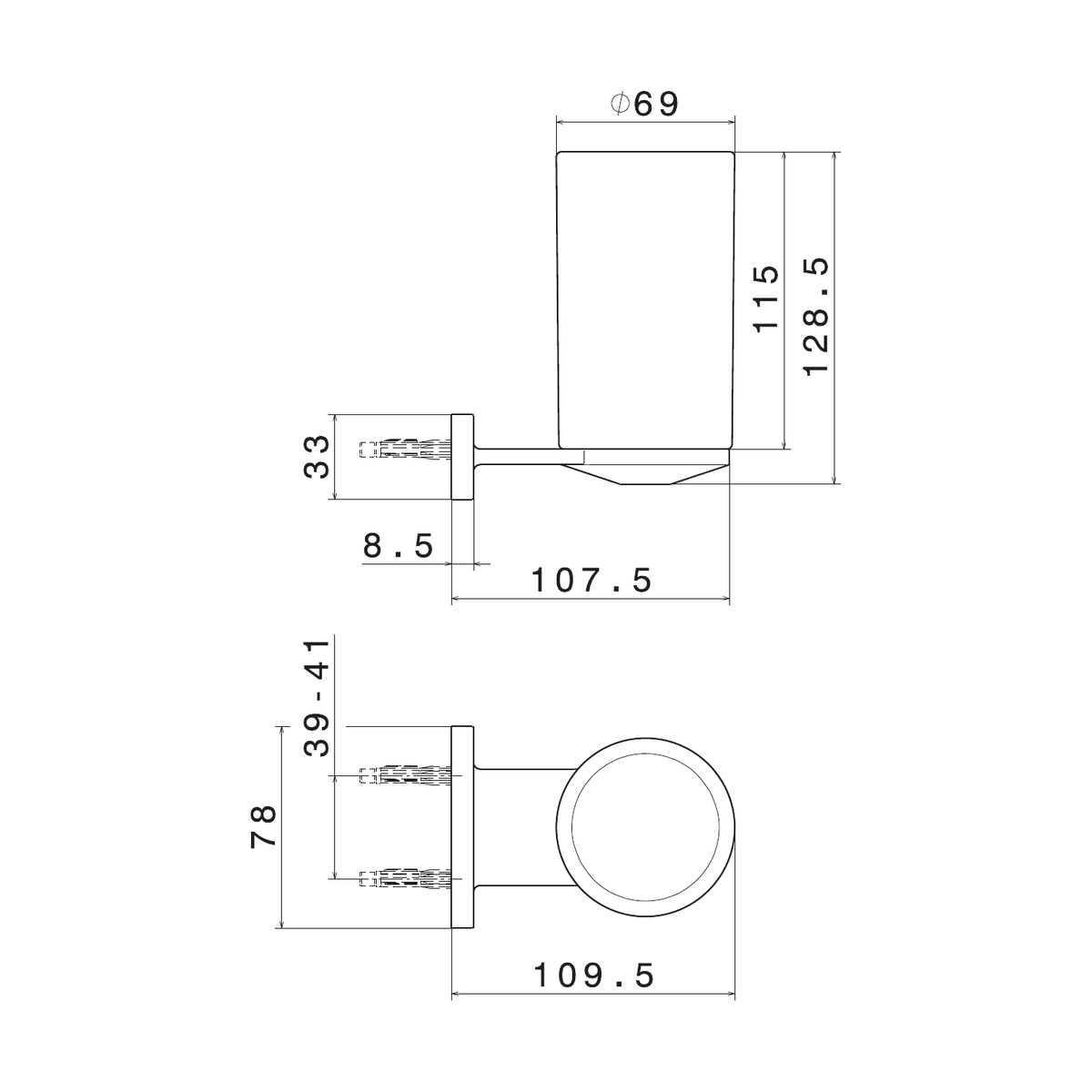 Newform 67206 - disegno tecnico