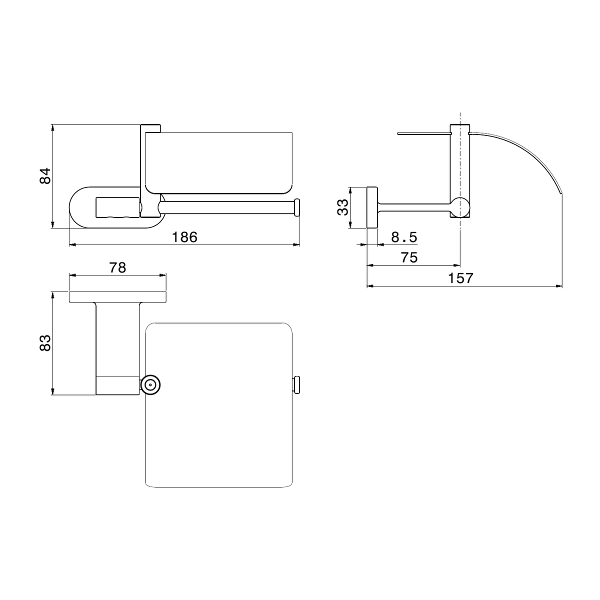 Newform 67224 - disegno tecnico