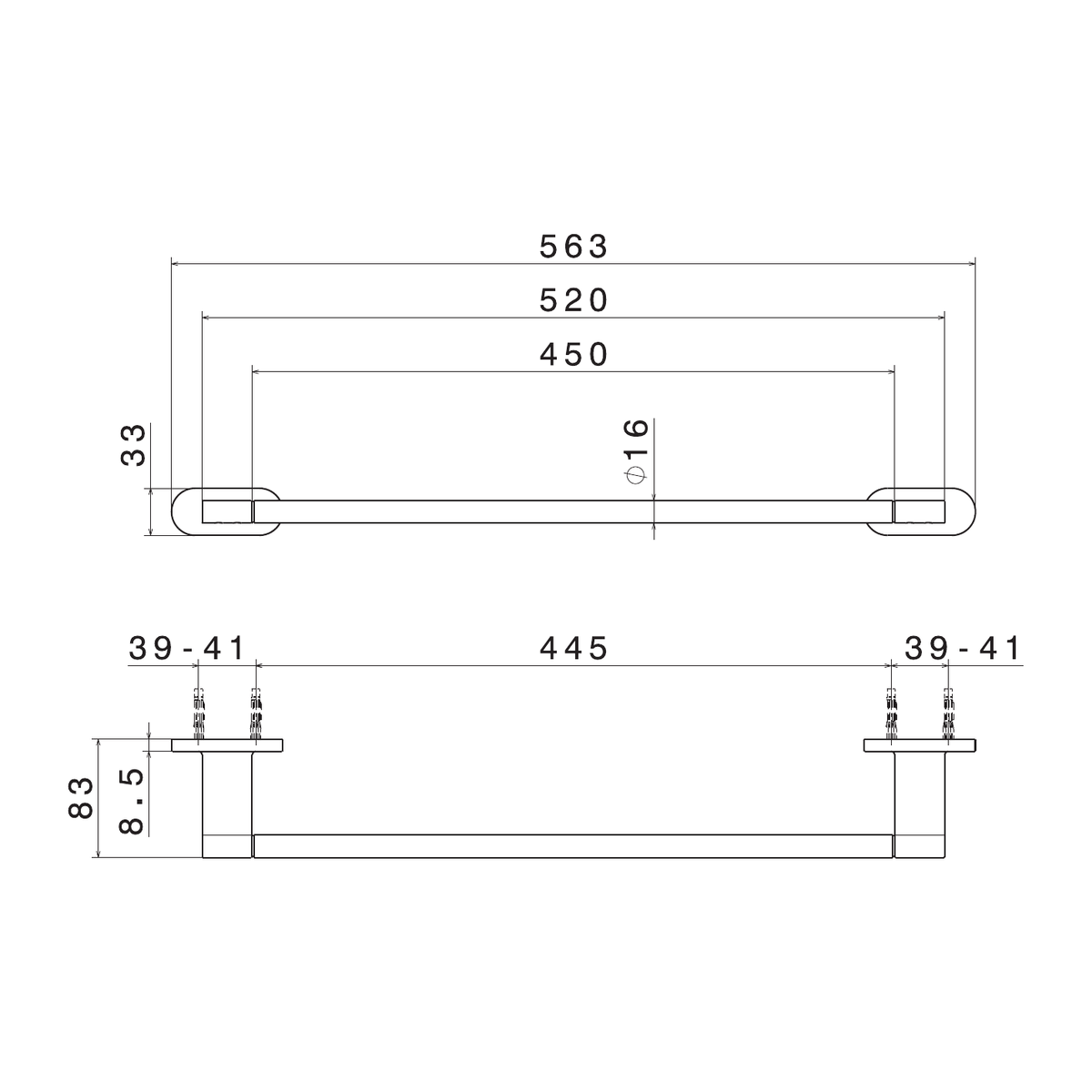 Newform 67228 - disegno tecnico