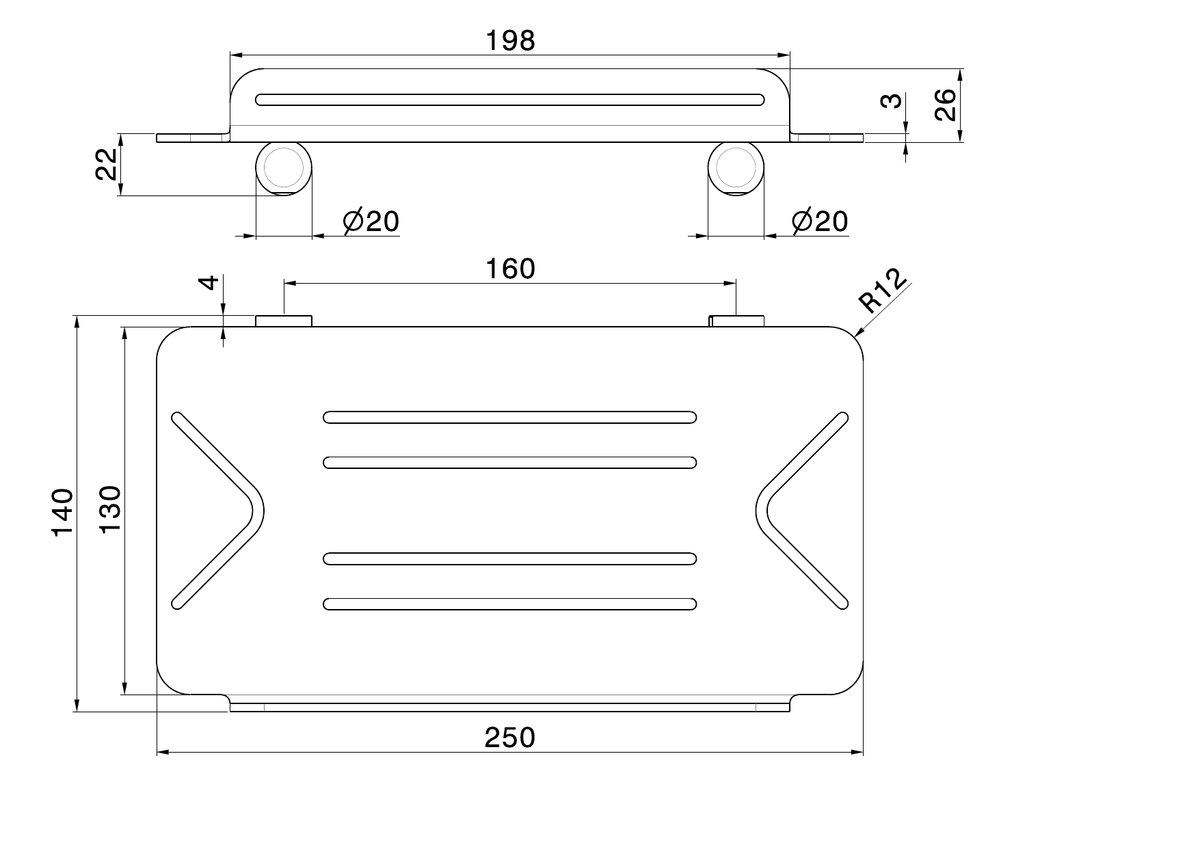 Newform 67245 - disegno tecnico