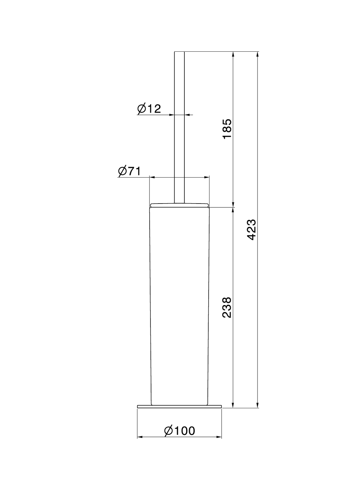 Newform 67266 - disegno tecnico