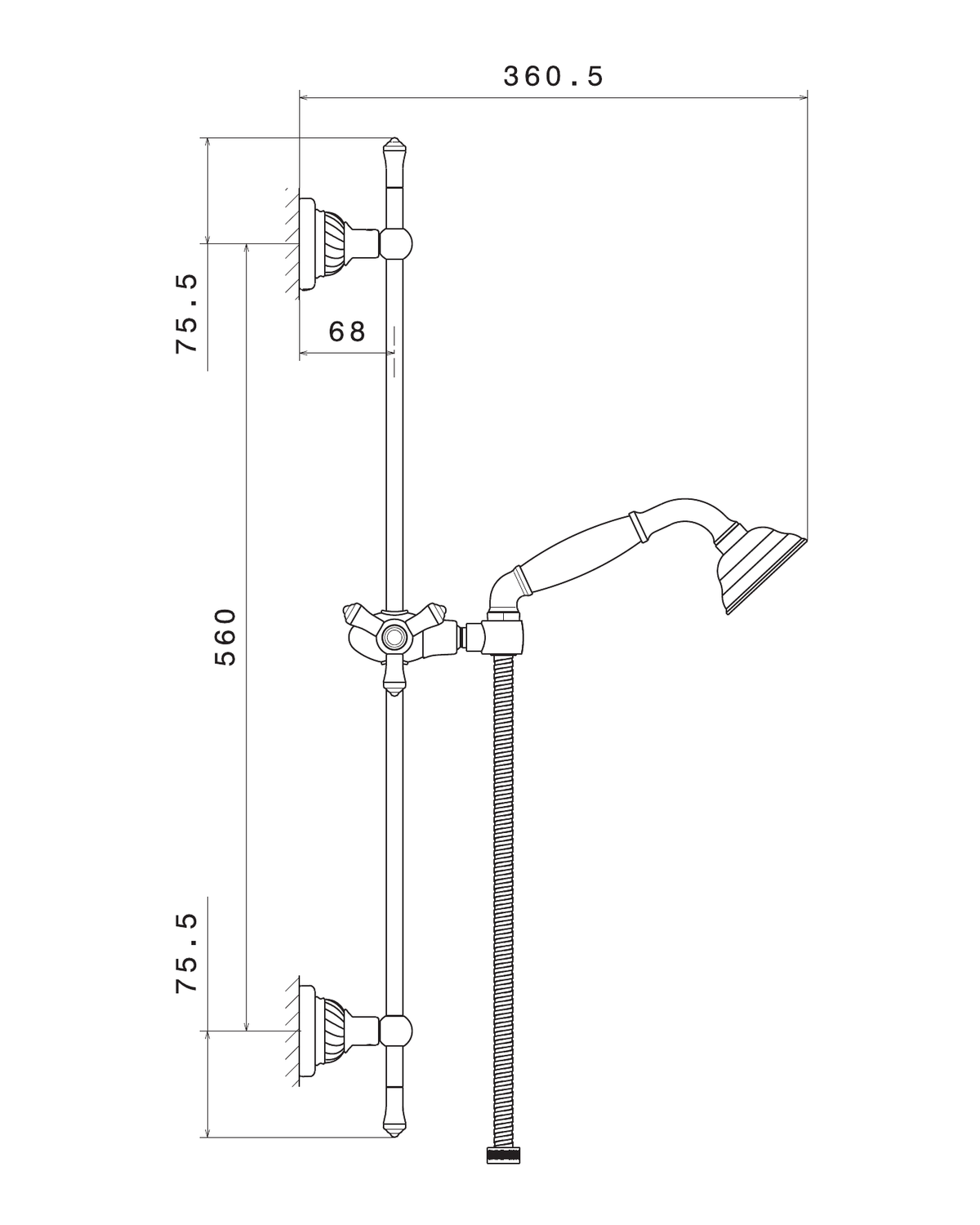 Newform 68056 - disegno tecnico