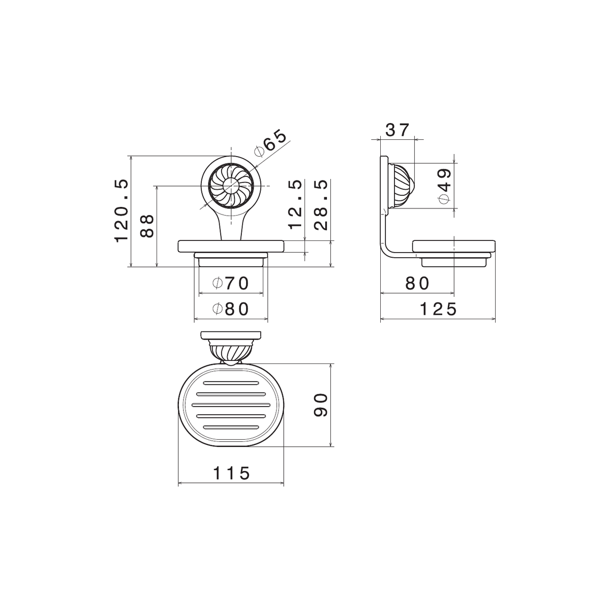 Newform 68200 - disegno tecnico