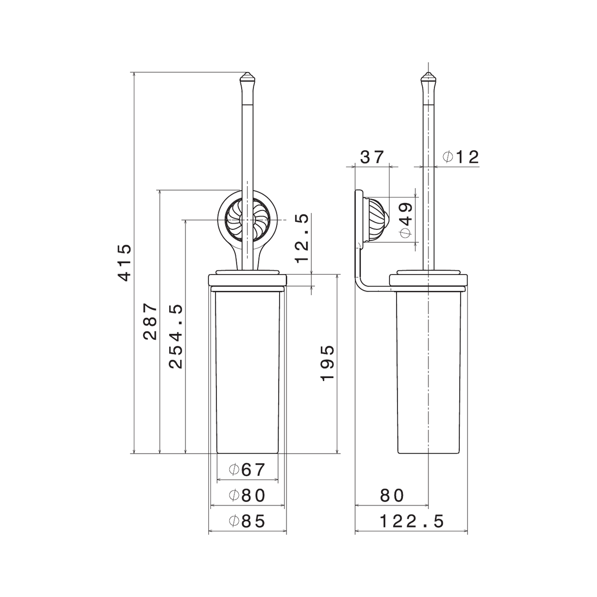 Newform 68215 - disegno tecnico