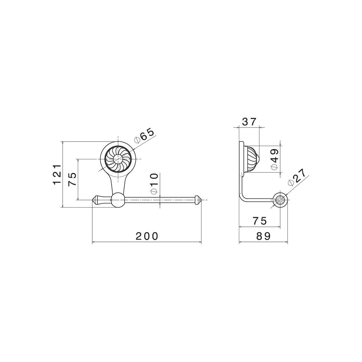 Newform 68223 - disegno tecnico