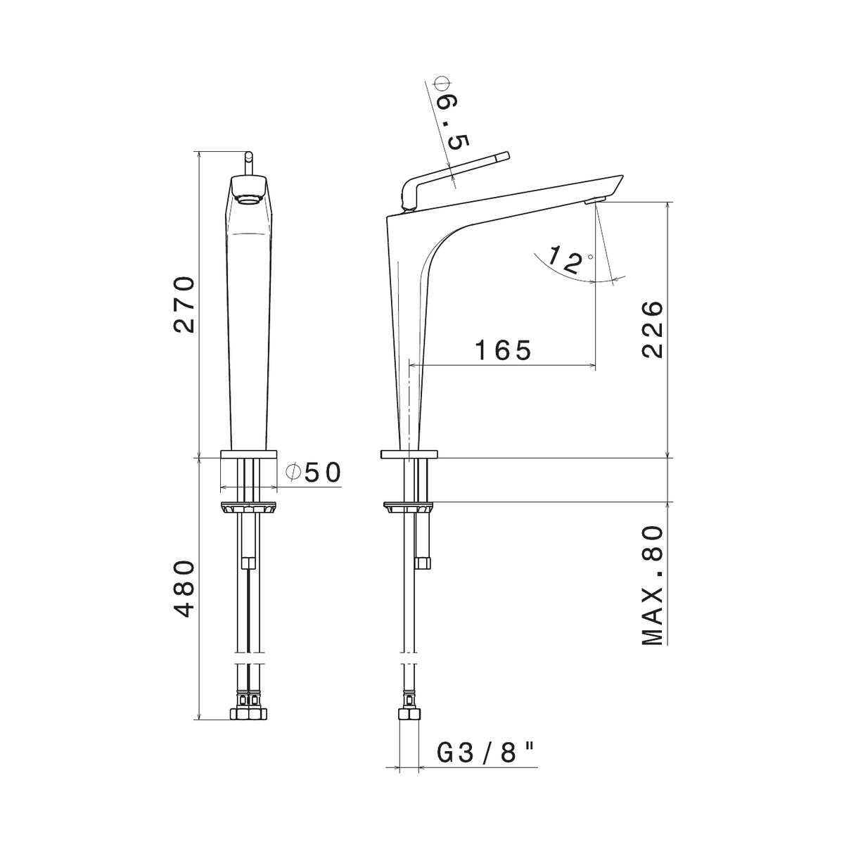 Newform 68415 - disegno tecnico