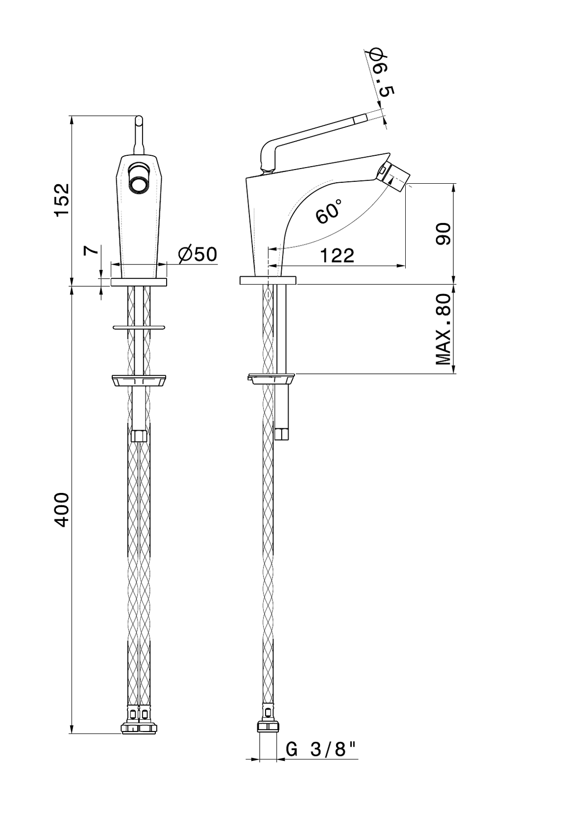 Newform 68426 - disegno tecnico