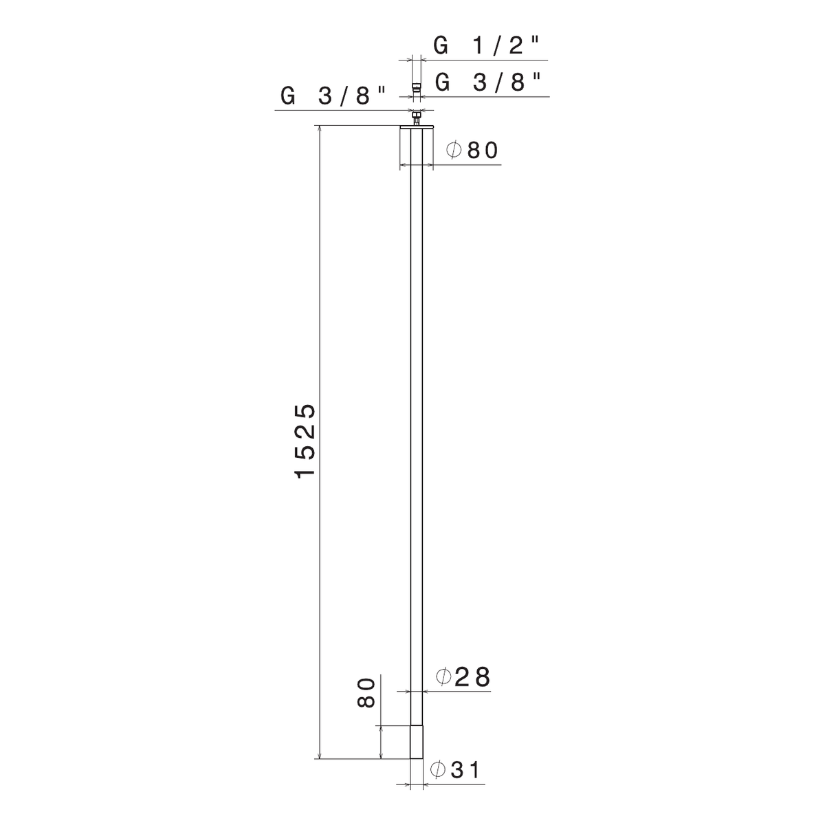 Newform 68444 - disegno tecnico