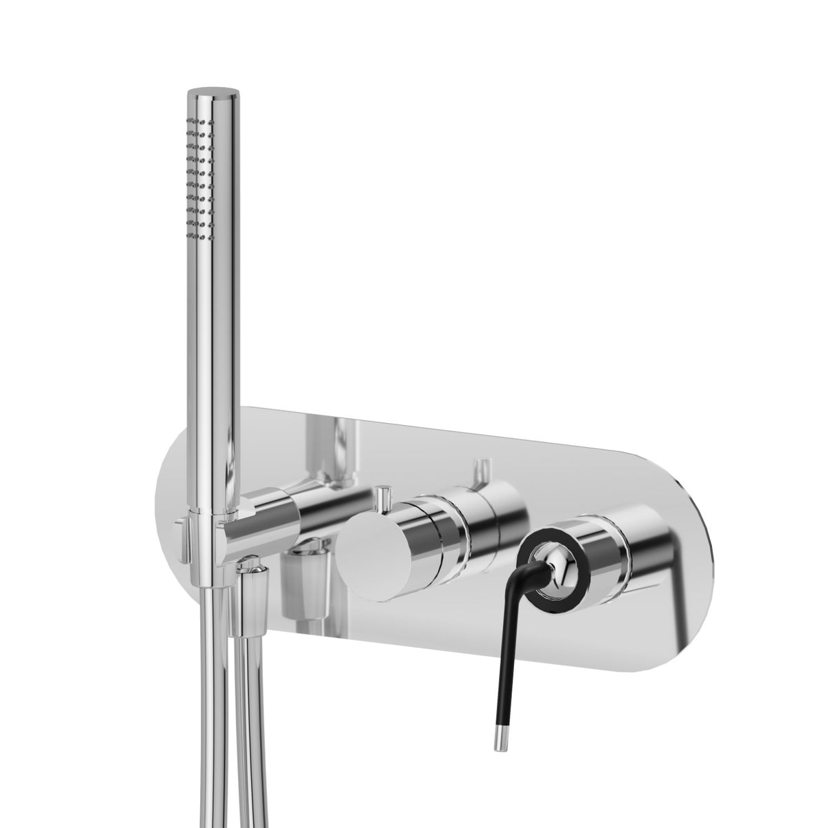 Newform 68469E - Cromo + Nero opaco - codice 68469E.05.093