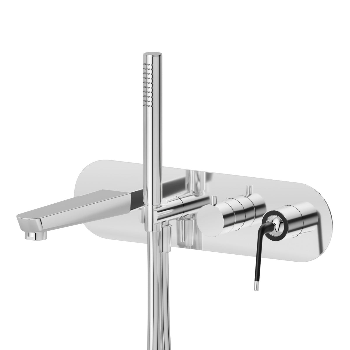 Newform 68472E - Cromo + Nero opaco - codice 68472E.05.093