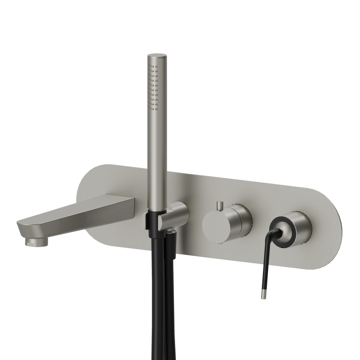Newform 68472E - Titanio satinato + Nero opaco - codice 68472E.M2.070