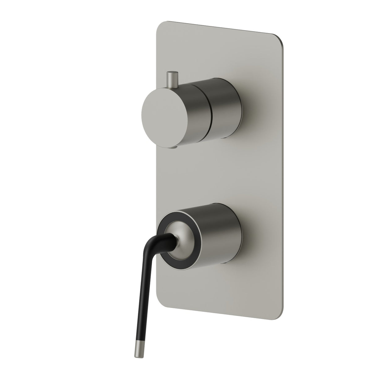 Newform 68473E - Titanio satinato + Nero opaco - codice 68473E.M2.070