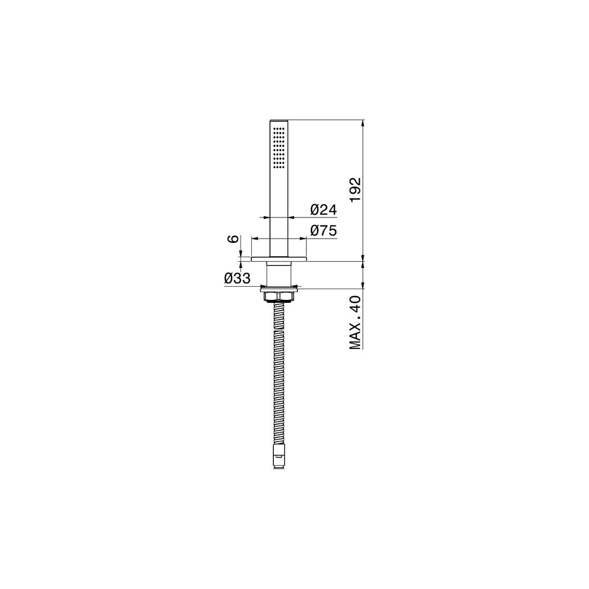 Newform 68493 - disegno tecnico