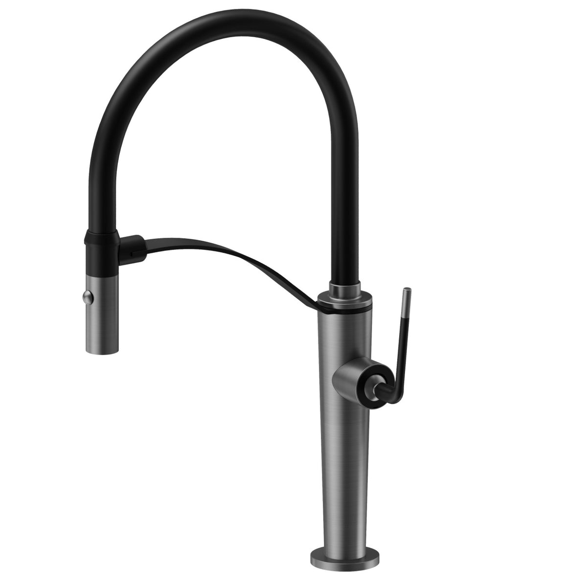 Newform 68735 - Nero opaco + PVD brushed Gun Metal - codice 68735.57.064