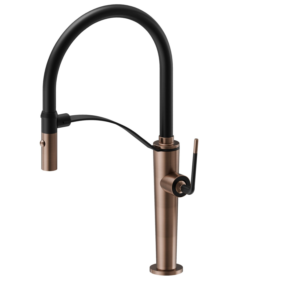Newform 68735 - Nero opaco + PVD brushed Copper Bronze - codice 68735.57.067