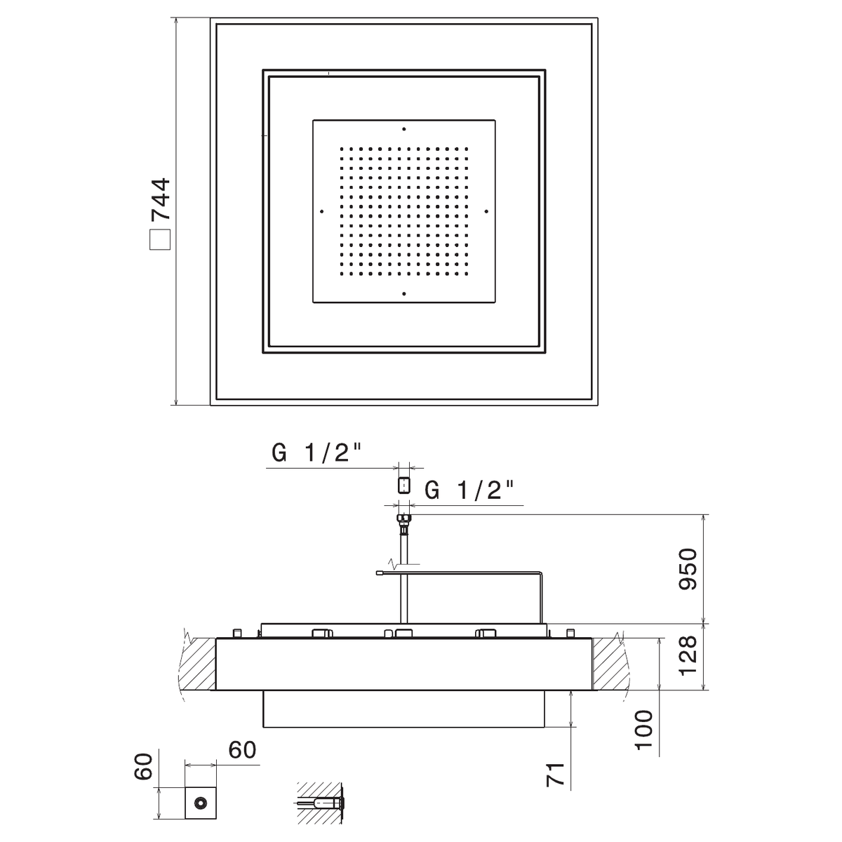 Newform 688 - disegno tecnico