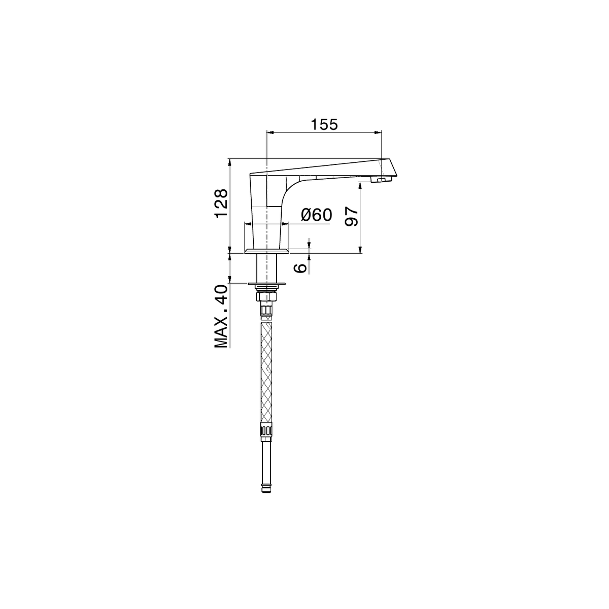 Newform 68991 - disegno tecnico