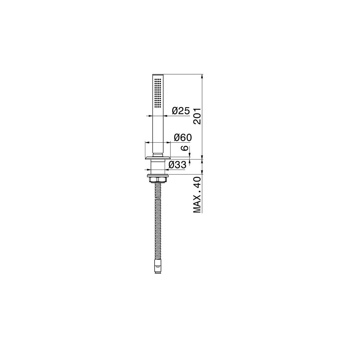 Newform 68993 - disegno tecnico