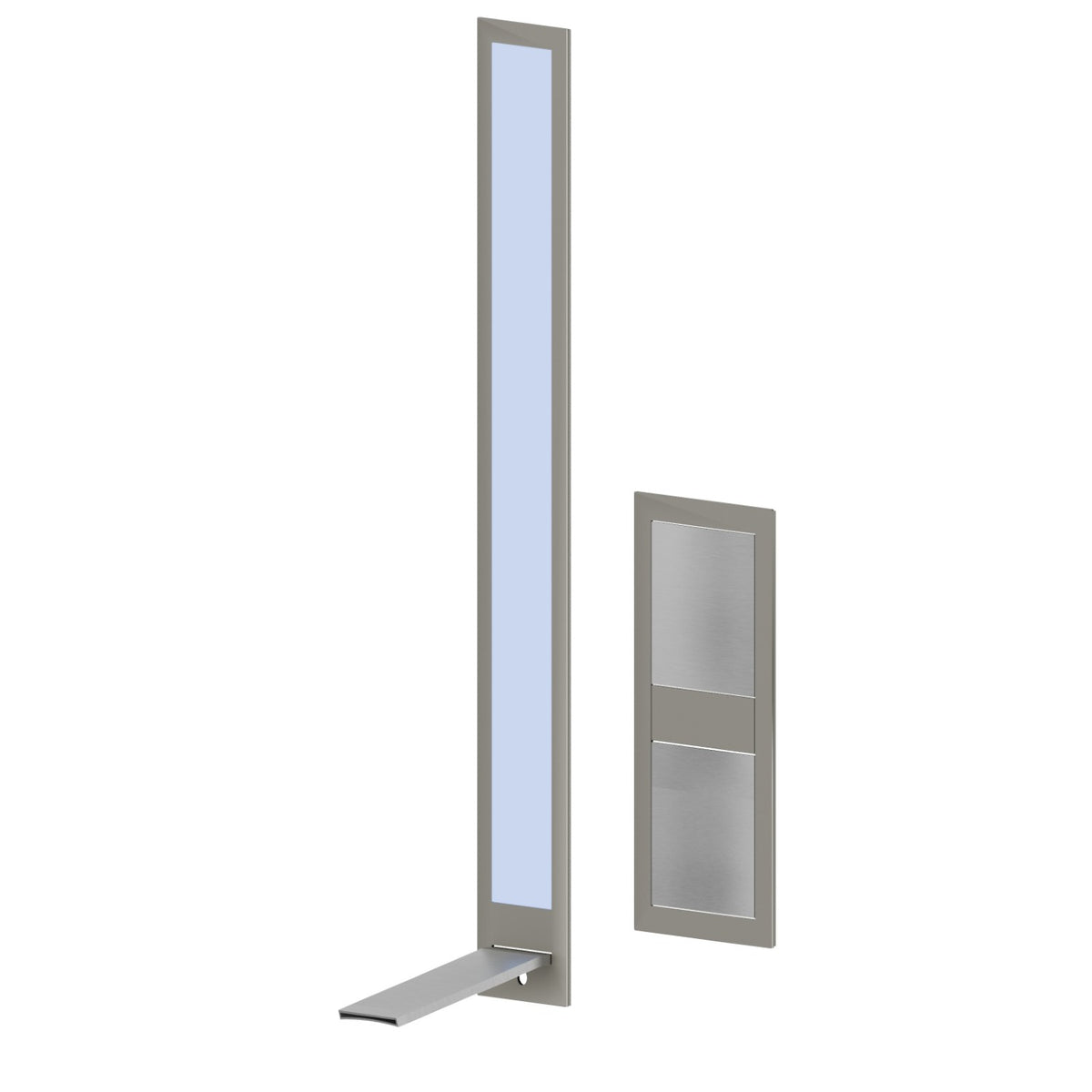 Newform 69230E - Acciaio spazzolato + Titanio satinato - codice 69230E.A6.050