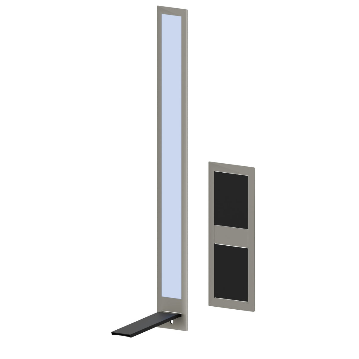 Newform 69230E - Nero opaco + Titanio satinato - codice 69230E.C6.093