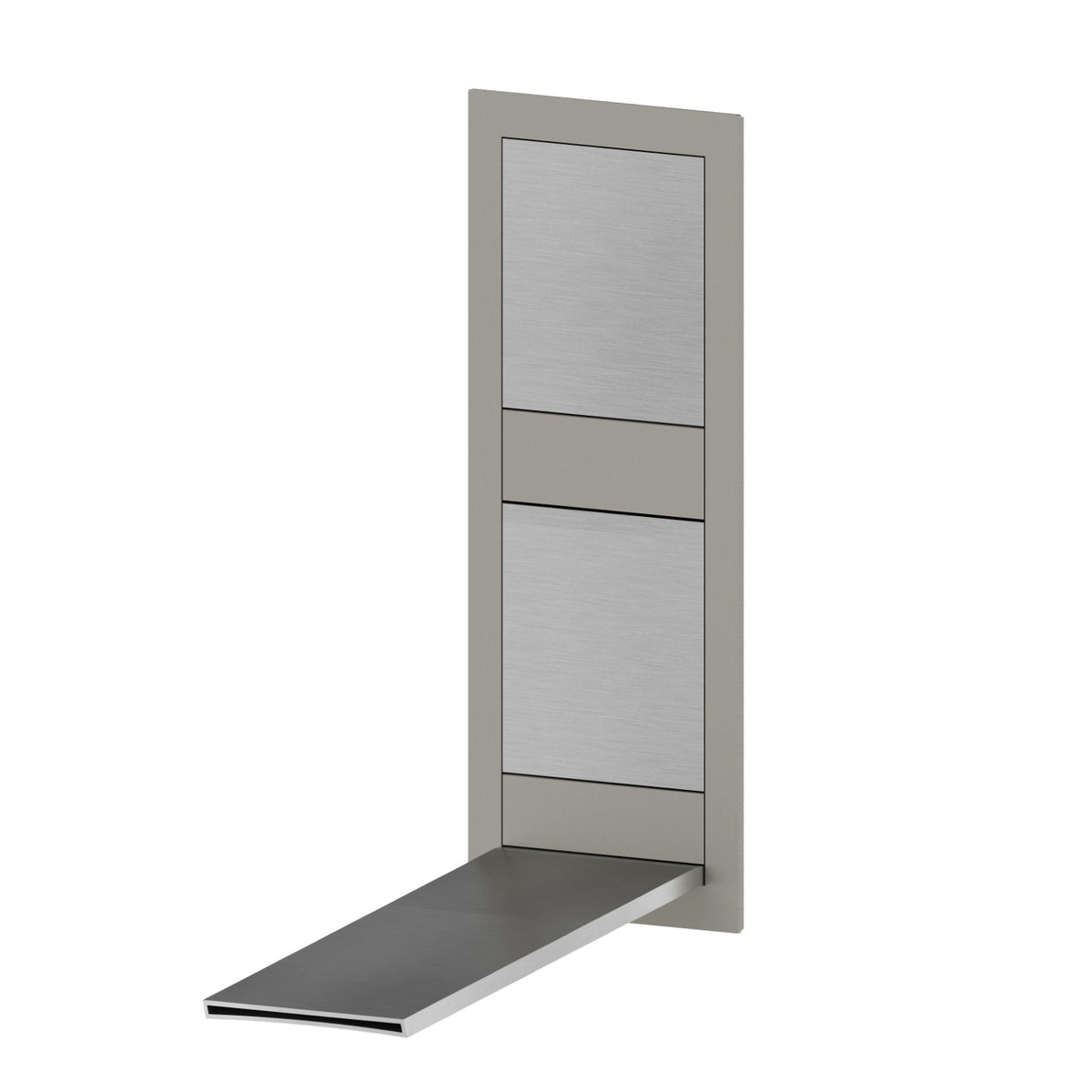 Newform 69235E - Acciaio spazzolato + Titanio satinato - codice 69235E.A6.050