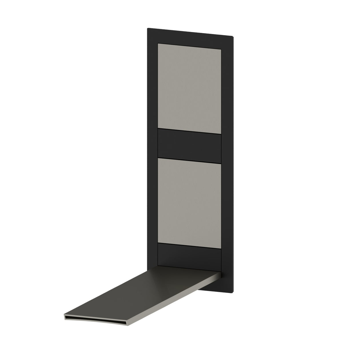 Newform 69235E - Titanio satinato + Nero opaco - codice 69235E.M2.070