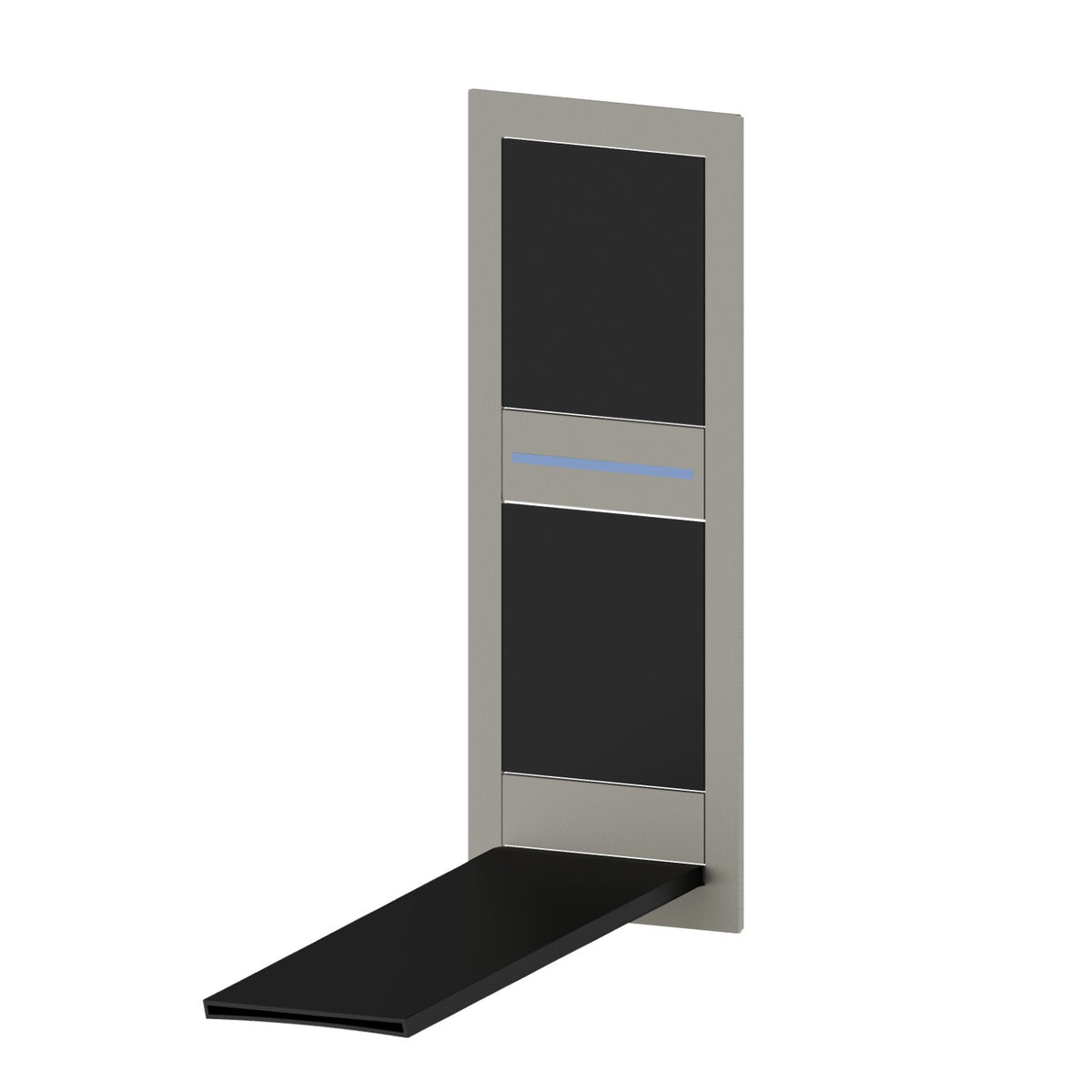 Newform 69236E - Nero opaco + Titanio satinato - codice 69236E.C6.093