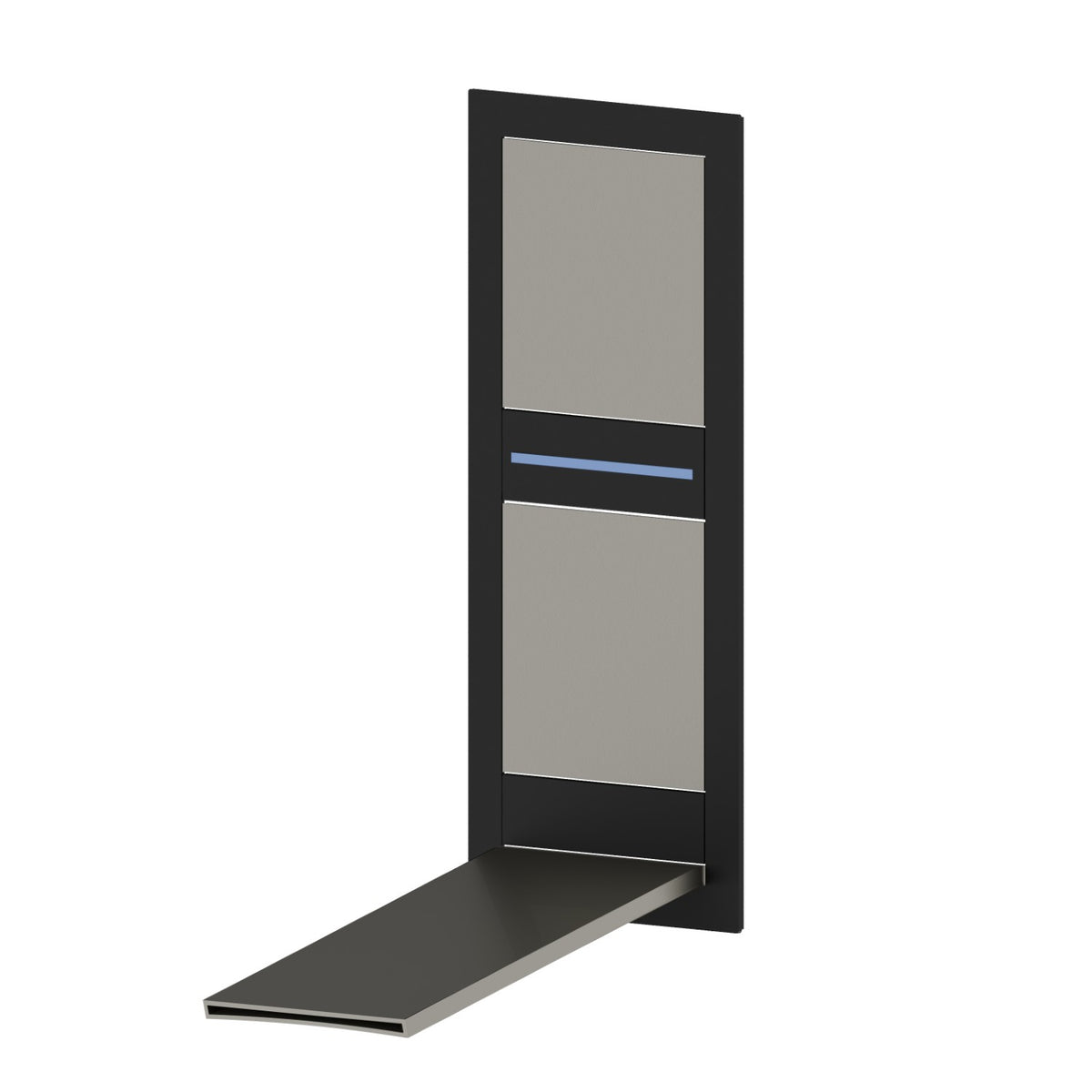 Newform 69236E - Titanio satinato + Nero opaco - codice 69236E.M2.070