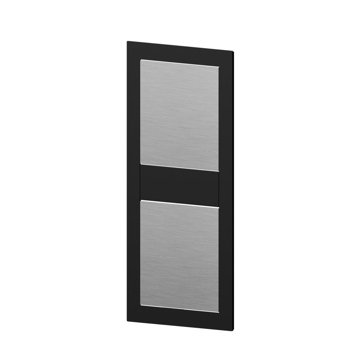 Newform 69263E - Acciaio spazzolato + Nero opaco - codice 69263E.46.093