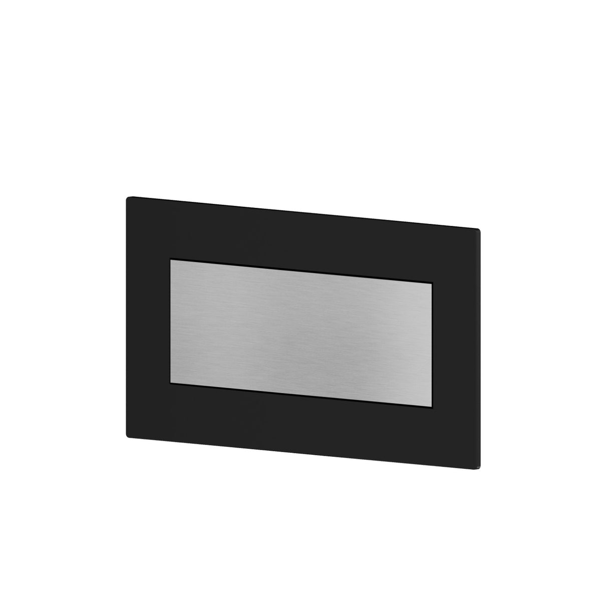 Newform 69265E - Acciaio spazzolato + Nero opaco - codice 69265E.46.093