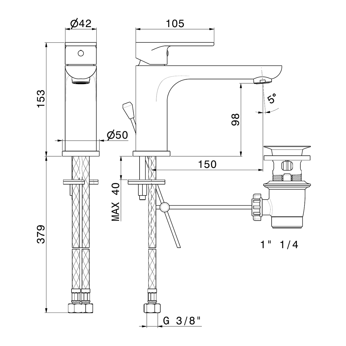 Newform 69309 - disegno tecnico