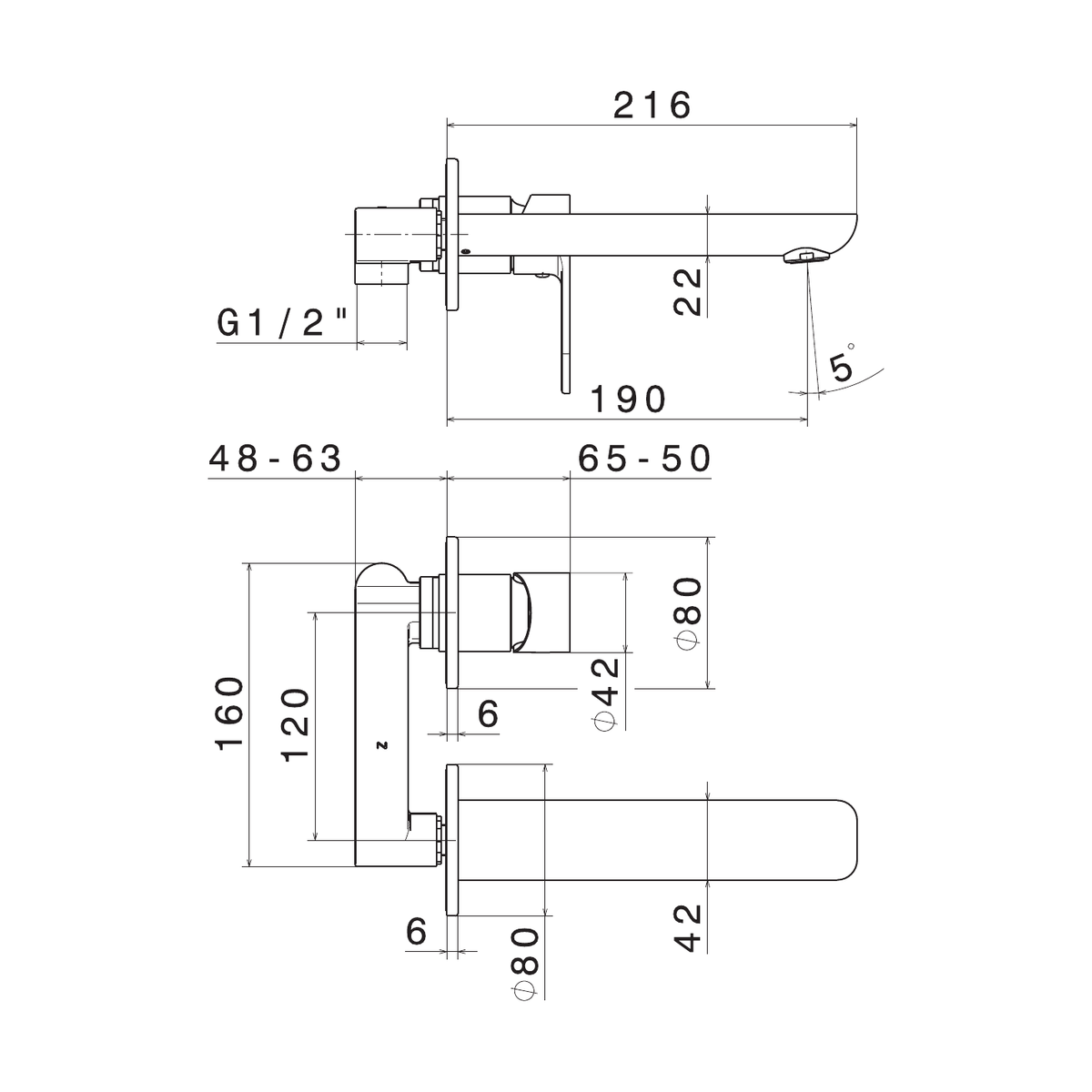 Newform 69328 - disegno tecnico
