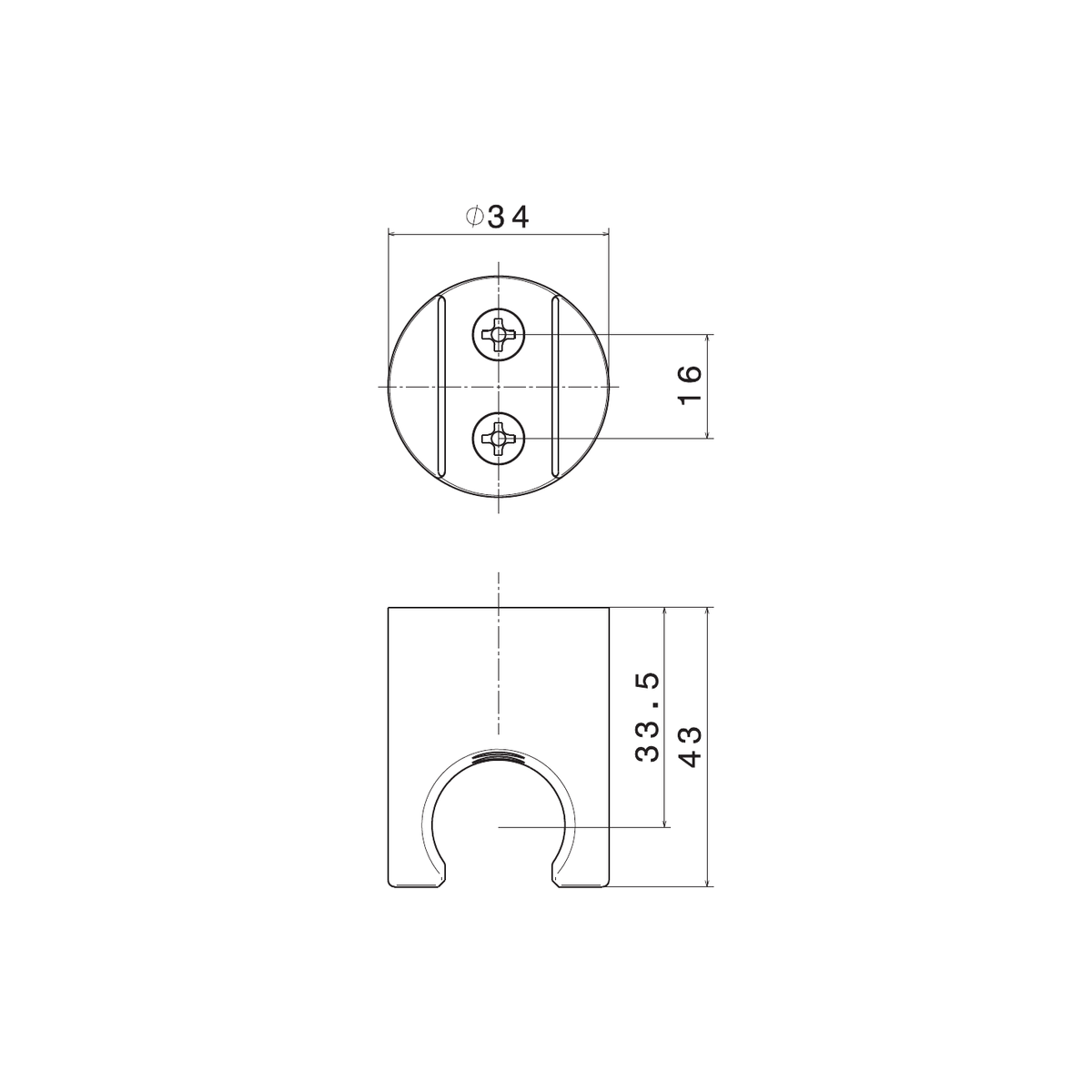 Newform 69697X - disegno tecnico