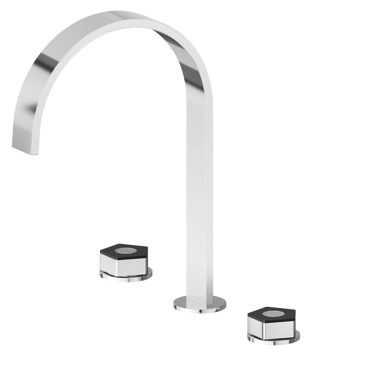 Newform 69700 - Cromo + Nero opaco - codice 69700.05.093