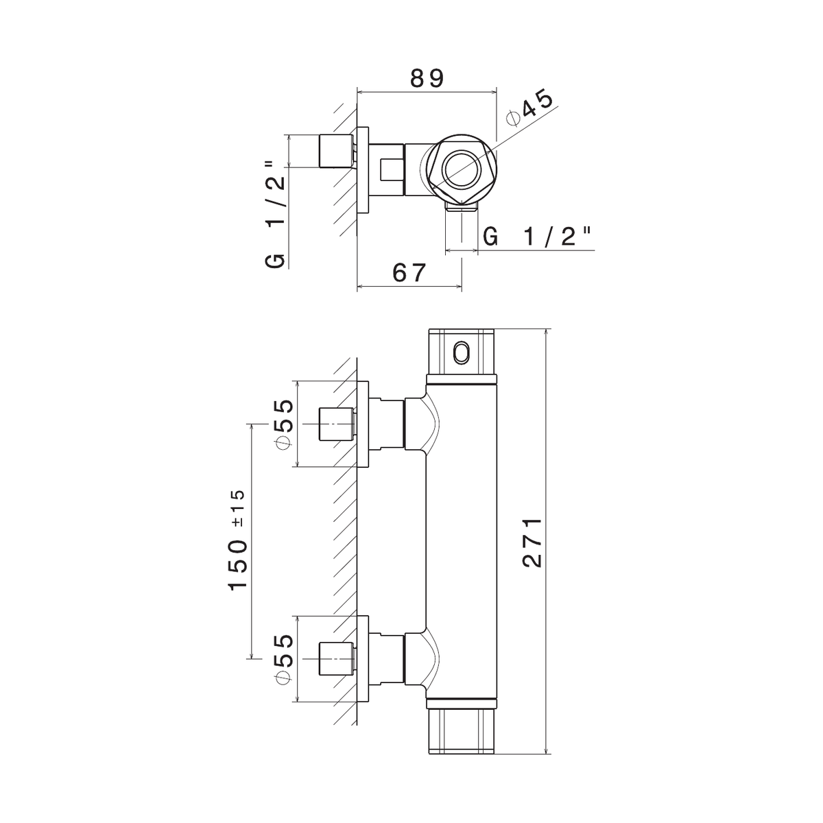 Newform 69749 - disegno tecnico