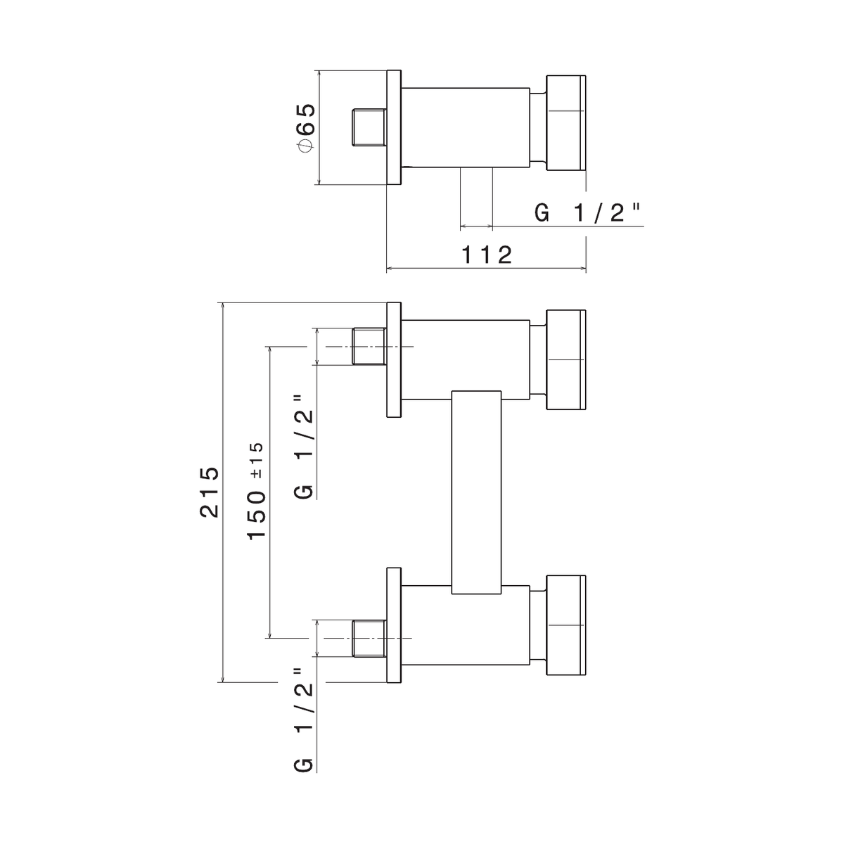 Newform 69755 - disegno tecnico