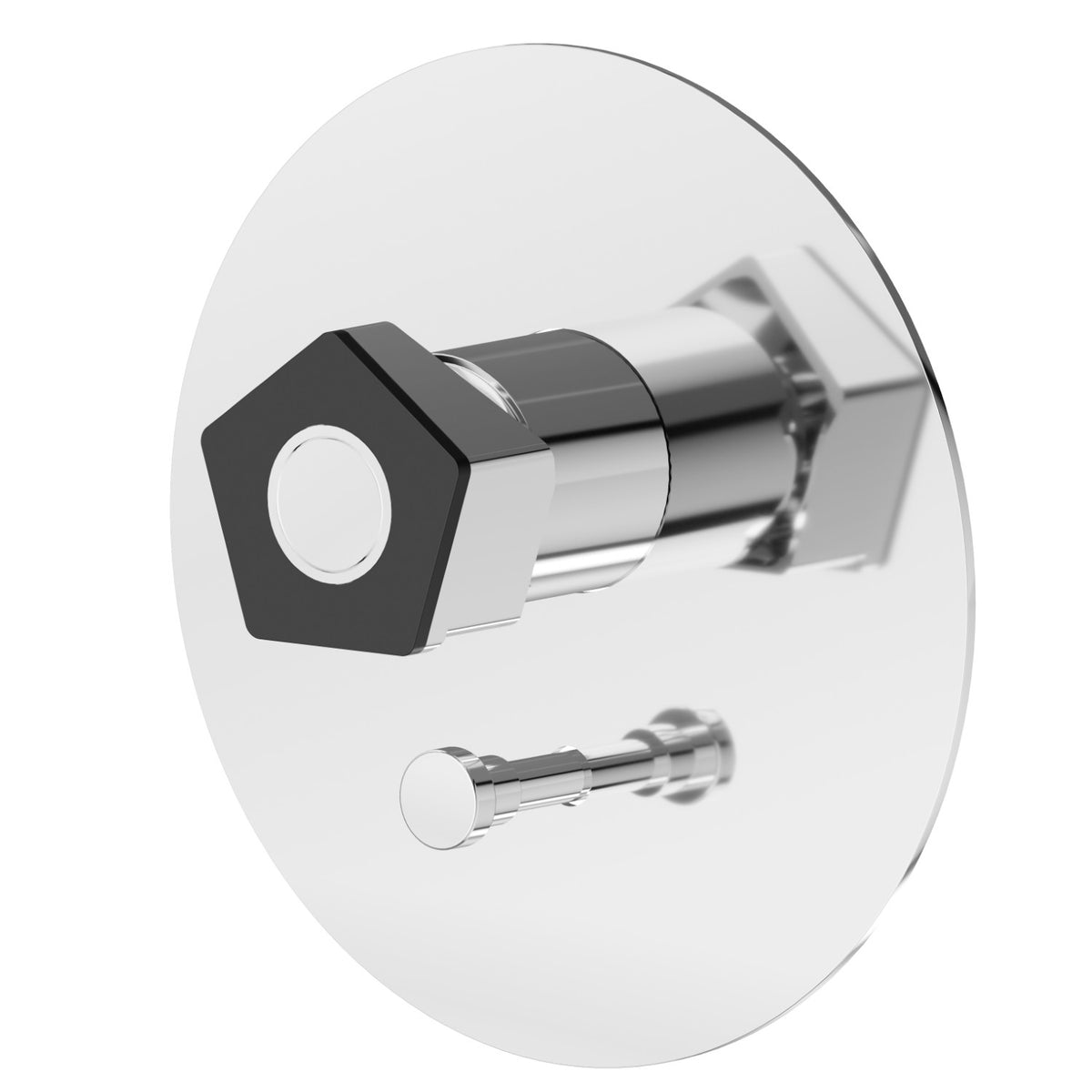 Newform 69770E - Cromo + Nero opaco - codice 69770E.05.093