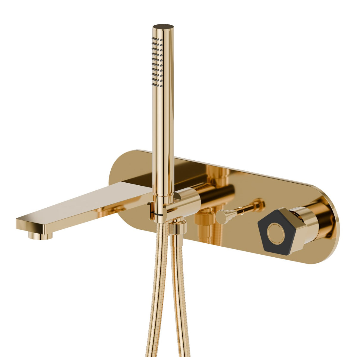Newform 69771 - PVD Gold lucido + Nero opaco - codice 69771.62.093
