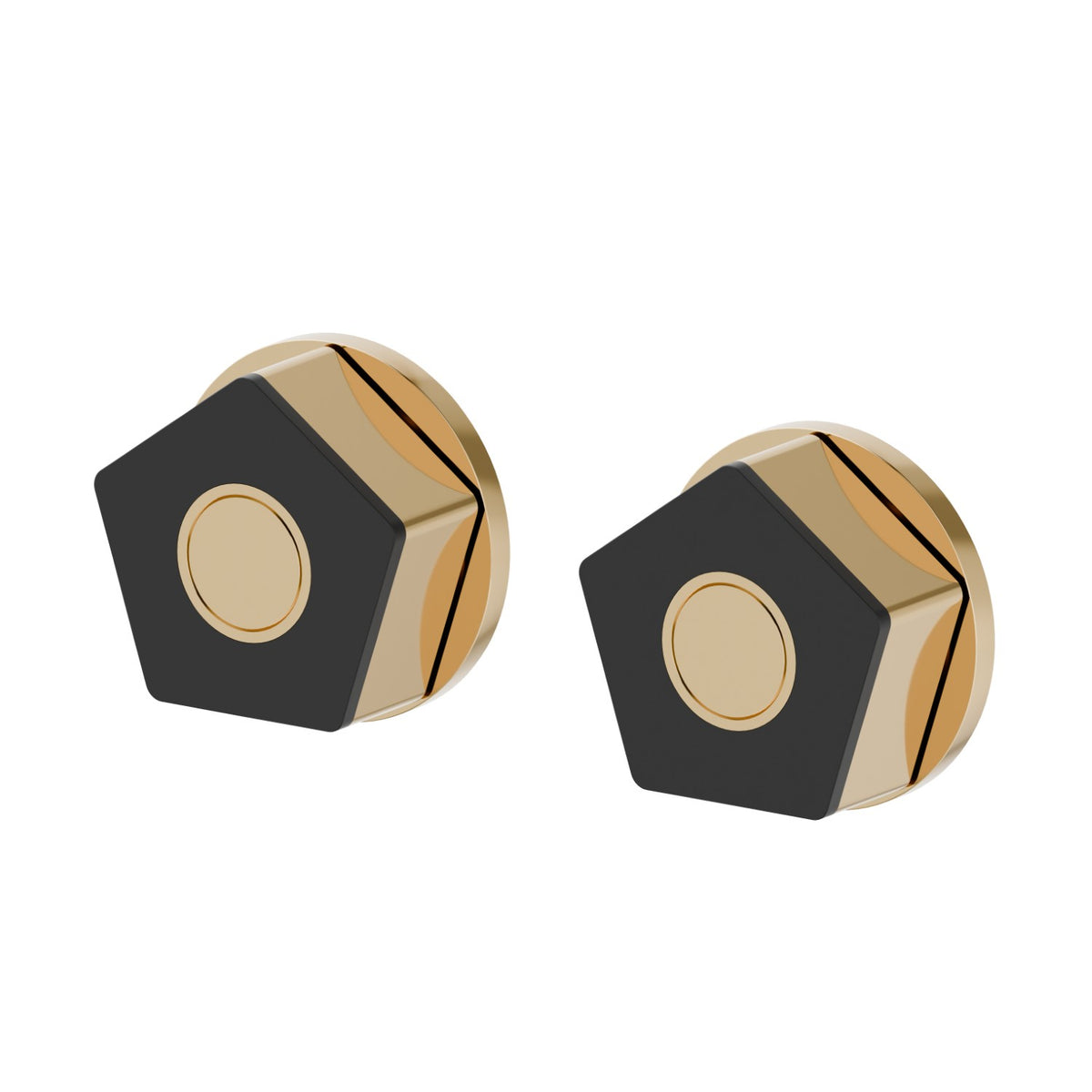Newform 69776 - PVD Gold lucido + Nero opaco - codice 69776.62.093
