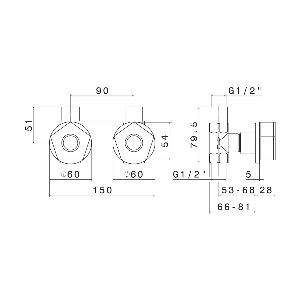 Newform 69776 - disegno tecnico