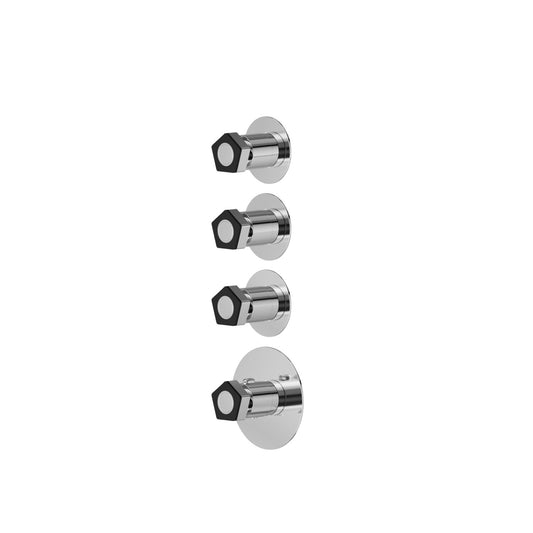 Newform 69800E - Cromo + Nero opaco - codice 69800E.05.093
