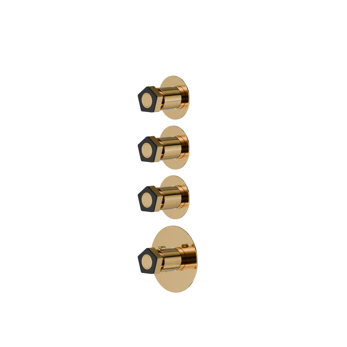 Newform 69800E - PVD Gold lucido + Nero opaco - codice 69800E.62.093